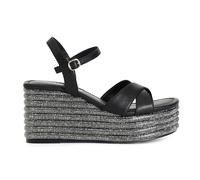 Cafè Noir C1HB4026 SANDALO INCROCIO IN NAPPA CON ZEPPA STRASS