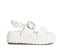 Cafè Noir C1HH9113 SANDALO DUE FASCE CON FONDO A TRECCIA EACCESSORIO