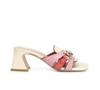 Cafè Noir C1LC5005 CIABATTE IN PELLE E PELLE SCAMOSCIATA CON MORSETTO