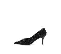 CAFèNOIR - Décolleté In Tessuto Bouclé Con Paillettes, Da Donna, Colore Nero, Taglia 40