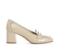 Cafe Noir MOCASSINO IN PELLE VERNICIATA - C1XV1106 - BEIGE, 39