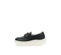 CAFè NOIR Mocassino nero / bianco Donna CAFè NOIR 40 nero / bianco