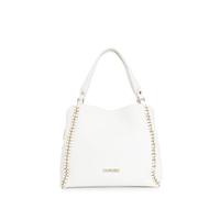 Cafe Noir SHOPPING CON CATENA ED INFILATURA - C3IA0601 - BIANCO, Taglia unica