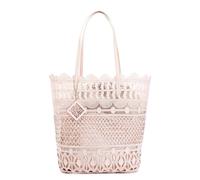 Cafe' Noir Shopping In Pizzo Con Charm Rosa - Borse Donna Borse A Spalla
