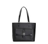 Cafe Noir SHOPPING RIGIDA PERSONALIZZATA CON BORCHIE E LOGO - C3NA0401 - NERO, Taglia unica