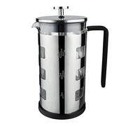 Café Olé Amico 600 ml Caffettiera French Press, 5 tazze (2 mug), argento