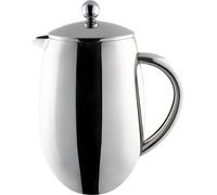 Café Olé BFD Cafetière, corpo a doppia parete in acciaio inossidabile 18/10 e filtro a rete, finitura a specchio, 1500 ml (10 tazzine da caffè o 6 tazze)