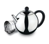 Café Olé Lussuosa teiera in Acciaio Inossidabile, Acciaio Inossidabile, Black Bakelite Handle, 1500ml
