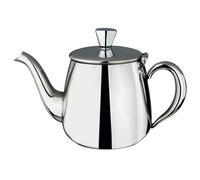 Café Olé Premium Teiera, 370 ml, per 1 persona, acciaio inossidabile, design classico con finitura a specchio, beccuccio perfetto per versare