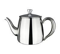 Café Olé Premium Teiera Acciaio Inox 680 ml 3 Tazze | Design classico con finitura a specchio e beccuccio progettato per un versamento preciso