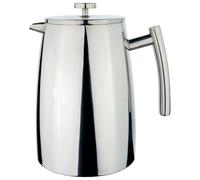 Café Ole "Stal Belmont caffettiera da 3 Tazze, Doppia Parete, Acciaio Inossidabile, Mirror Finish, 16 Cup / 2L
