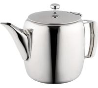 Café Ole UT-060 Grunwerg Universale Serie 9000 18/8 Teiera in acciaio inox lucidato a specchio con manico vuoto Cool Touch, 600 oz, Argento