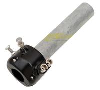 Cafè Race Tiracavi comando gas nero universale diametro 7/8” - 22mm DOPPIO CAVO
