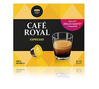 Café Royal Espresso, Capsule di Caffè Compatibili con Nescafé Dolce Gusto, 16 Capsule