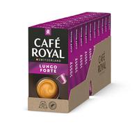 Café Royal Lungo Forte 100 Capsule per macchina da caffè Nespresso - 8/10 Intensità - Capsule di caffè in alluminio certificate UTZ