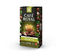 Café Royal Noisette Flavoured 10 Capsule per macchina da caffè Nespresso - Intensità 4/10 - Capsule caffè in alluminio certificate UTZ - 10 pezzi