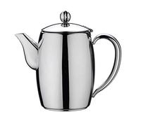 Café Stal BC-012 Café Stål Bellux Collection Premium Caffettiera da 350 ml, 1 tazza da 2 tazze, finitura lucida a specchio, design in acciaio inox 18/10, manico resistente al calore, beccuccio argon, 340 g