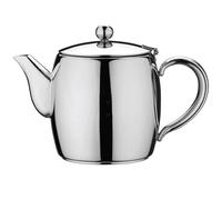 Café Stal BT-026 Café Stål Bellux Collection Deluxe Teiera da 350 ml, 2 teiere da 3 tazze, in acciaio inox 18/10, lucidato a specchio, manici resistenti al calore, beccuccio argon