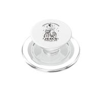 Cafecito en la Mañana Jesús Todo el Día Cristiana PopSockets PopGrip per MagSafe