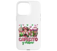 Cafecito y chisme Coffee Cups Custodia per iPhone 15 Pro Max