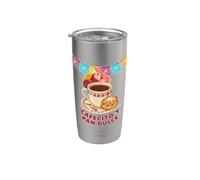 Cafecito y Pan Dulce Cultura Latina Bicchiere termico in acciaio inox doppia parete