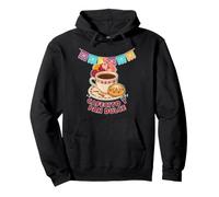 Cafecito y Pan Dulce Cultura Latina Felpa con Cappuccio