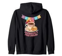 Cafecito y Pan Dulce Cultura Latina Felpa con Cappuccio