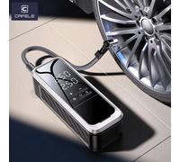 CAFELE 85W 160PSI Gonfiatore portatile per pneumatici Display digitale a grande schermo Pompa di aria elettrica con compressore d'aria Power Bank 5000mAh