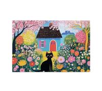 Cafemira Puzzle da 1000 pezzi, puzzle in legno per adulti, per alleviare lo stress e godersi il divertimento di risolvere, giochi creativi e regali per feste d'arte da parete decorazione per la casa