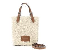 CAFèNOIR - Borsa A Mano In Tessuto Ricciolino, Da Donna, Colore Naturale, Taglia Unica