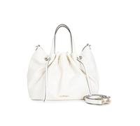 CAFèNOIR Borsa a Secchiello Panna con Arricciatura Bianco