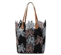 CAFèNOIR borsa donna a spalla PIZZO con sacchetto Nero Rosa Bianco fuxia ESTATE
