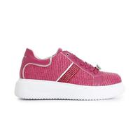 CAFèNOIR C1DE9010V004380 Sneakers in Rafia con Strass Laterale EACCESSORI Gioiello Leva E Metti Fuxia 38