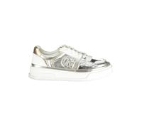 CAFèNOIR Sneakers Lacci Donna in Pelle Metallizzata 39 / Argento