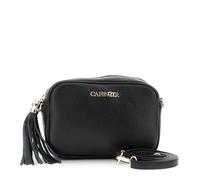 CAFèNOIR - Camera Bag In Pelle Martellata Con Nappina, Da Donna, Colore Nero, Taglia Unica