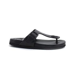CafèNoir Ciabatta Infradito Pelle Nero ST1520 41