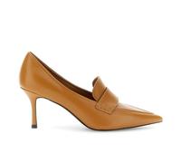 CafèNoir - Décolleté Mocassino In Pelle, Da Donna, Colore Biscotto, Taglia 41