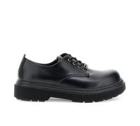 CAFèNOIR - Derby Effetto Abrasivato, da Donna, Colore Nero, Taglia 38