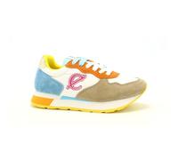 CAFèNOIR Donna Sneakers Multicolore Pelle Scamosciata e Tessuto 37 / Beige