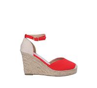 CAFèNOIR HF9430 Espadrillas Rosso 37
