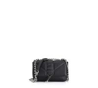 CAFèNOIR - Mini Bag Con Laccio Di Strass, Da Donna, Colore Nero, Taglia Unica