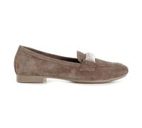CafèNoir Mocassini Flat con microstrass tomaia Camoscio Colore Beige