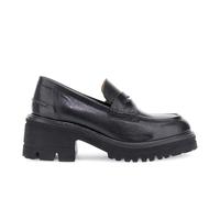 CAFèNOIR - Mocassini in Pelle con Suola Carrarmato, da Donna, Colore Nero, Taglia 39