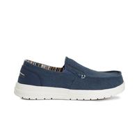 Cafe Noir MOCASSINO IN TESSUTO - C1TM9003 - BLU, 42