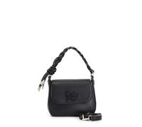 CAFèNOIR - Pattina Con Manico Intrecciato E Logo Rettangolare Tono Su Tono, Da Donna, Colore Nero, Taglia Unica