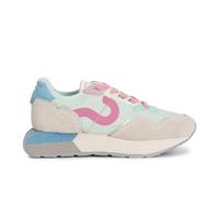 CAFèNOIR - Running in Tessuto E Pelle Scamosciata, da Donna, Colore Multi Salvia, Taglia 40