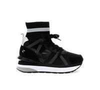CafèNoir - Running Tronchetti in Tessuto Elasticizzato, da Donna, Colore Nero, Taglia 35