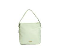 CafèNoir Sacca a Spalla Verde Salvia con Manico a Treccia