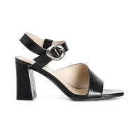 CafèNoir - Sandali Gilda Asimmetrico In Vernice, Da Donna, Colore Nero, Taglia 40