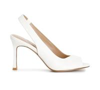 CAFèNOIR - Sandalo Laccio Dietro In Pelle, Da Donna, Colore Osso, Taglia 37